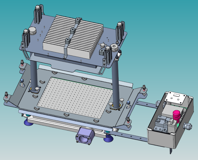 3D модель Настольная вакуумная формовочная машина