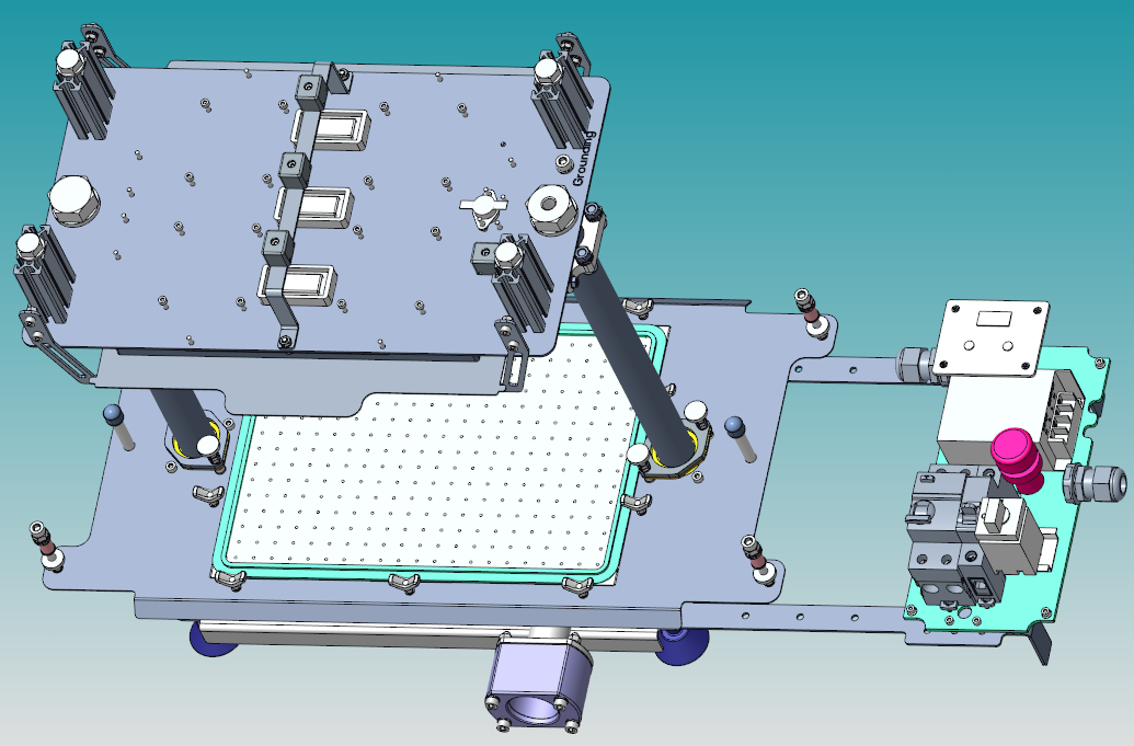 3D модель Настольная вакуумная формовочная машина