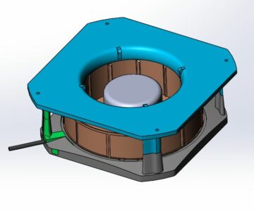 3D модель Вентилятор Ebm-papst K1G220AA6704