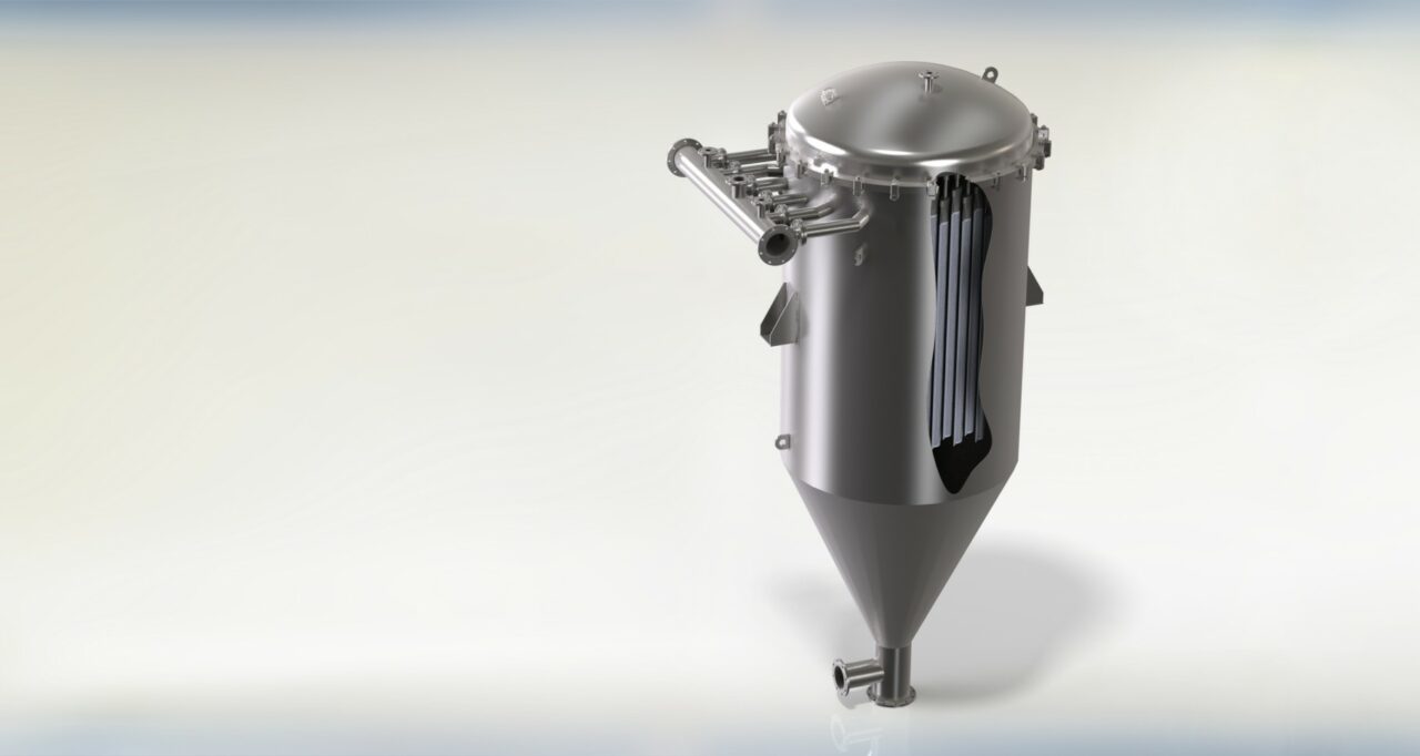 3D модель Фильтр-сгуститель ФС-2000/212