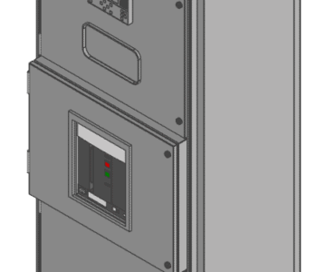 3D модель Вводно-распределительное устройство ВРУ 800х600х2200 мм