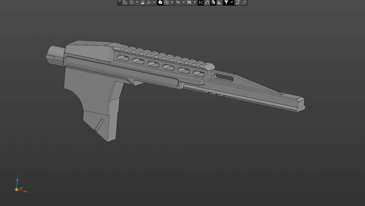 3D модель Страйкбол Standalone платформа для TAGinn M203MT