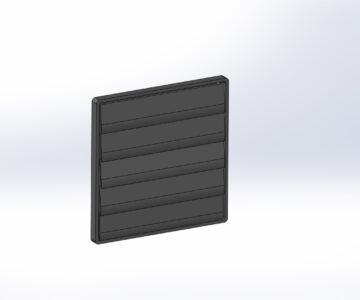 3D модель Жалюзи гравитационные 4141К35,5Ф