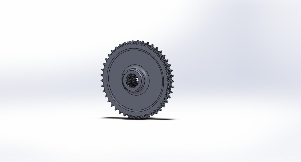 3D модель Звездочка ведущая z43 110602054