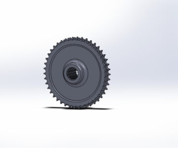 3D модель Звездочка ведущая z43 110602054