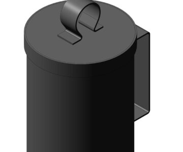 3D модель Банка для хранения ЛКМ