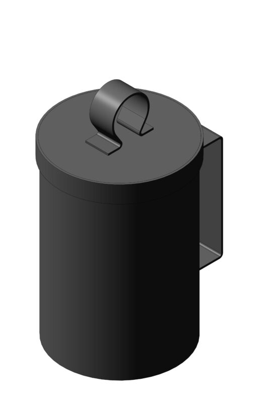 3D модель Банка для хранения ЛКМ