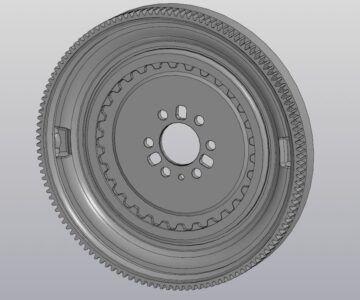 3D модель Маховик 03F105266