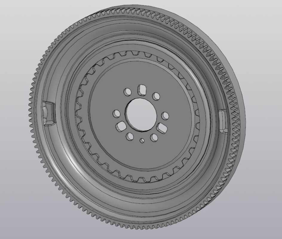 3D модель Маховик 03F105266