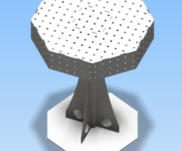 3D модель Сварочный стол (8-граней)