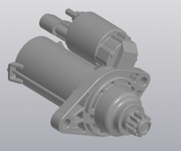 3D модель Стартер 0AM911023T