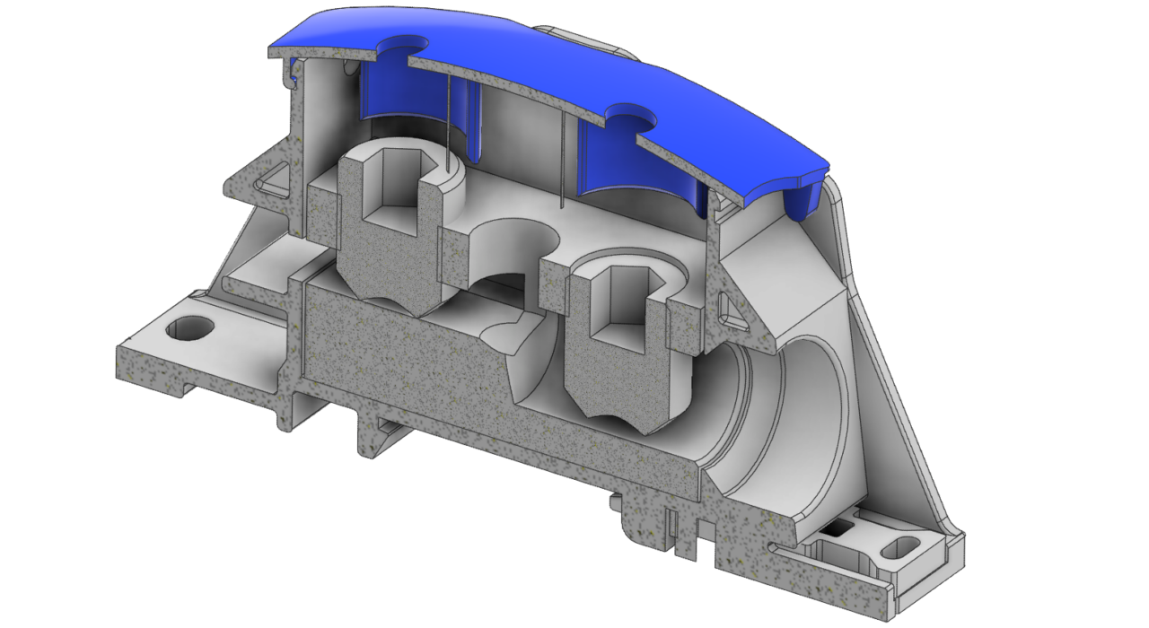 3D модель Силовой блок nVent Eriflex SBF 250