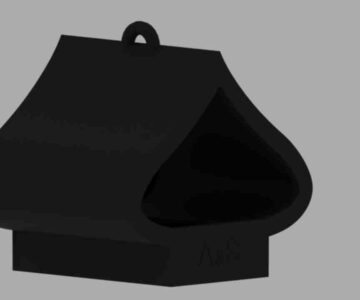 3D модель Кормушка-купол