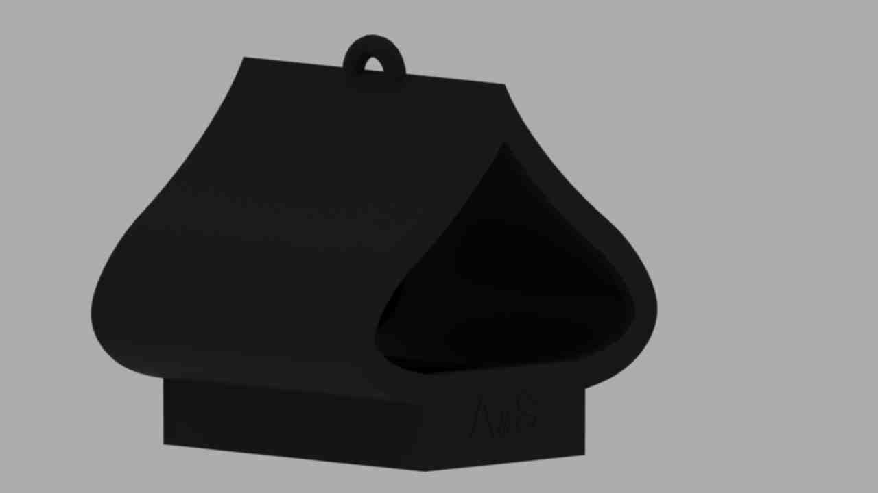 3D модель Кормушка-купол