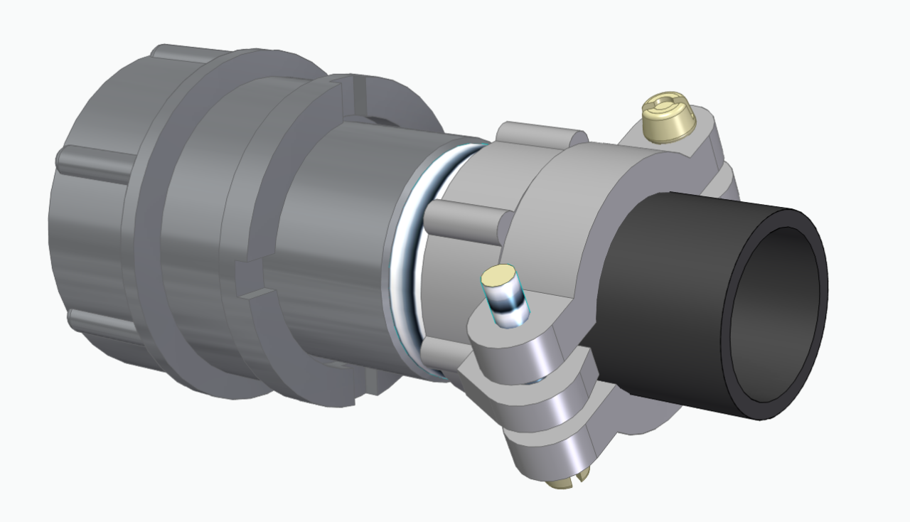 3D модель Соединитель 2РМД27КПН19Г5В1