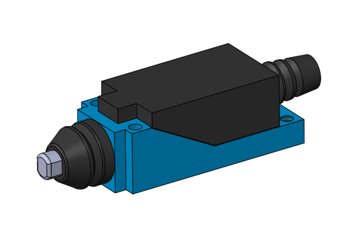 Чертеж Концевой выключатель TZ-8111 EKF