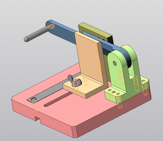 3D модель Гильотина для отрезки трубок
