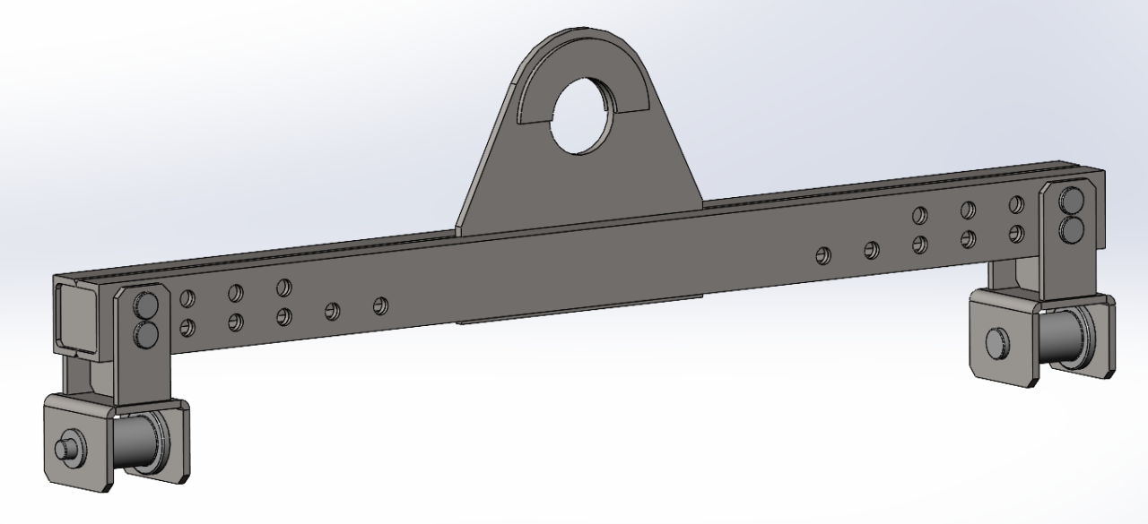 3D модель Траверса грузоподъемность 2000 кг.