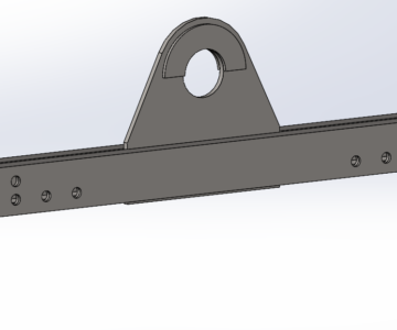 3D модель Траверса грузоподъемность 2000 кг.