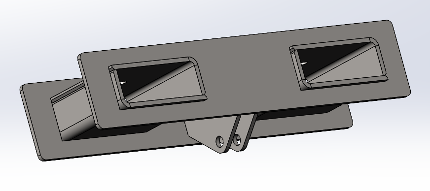 3D модель Крюковой захват для вилочного погрузчика