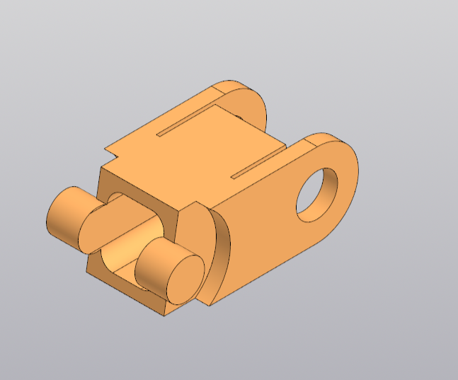 3D модель Сегмент гибкого кабель-канала