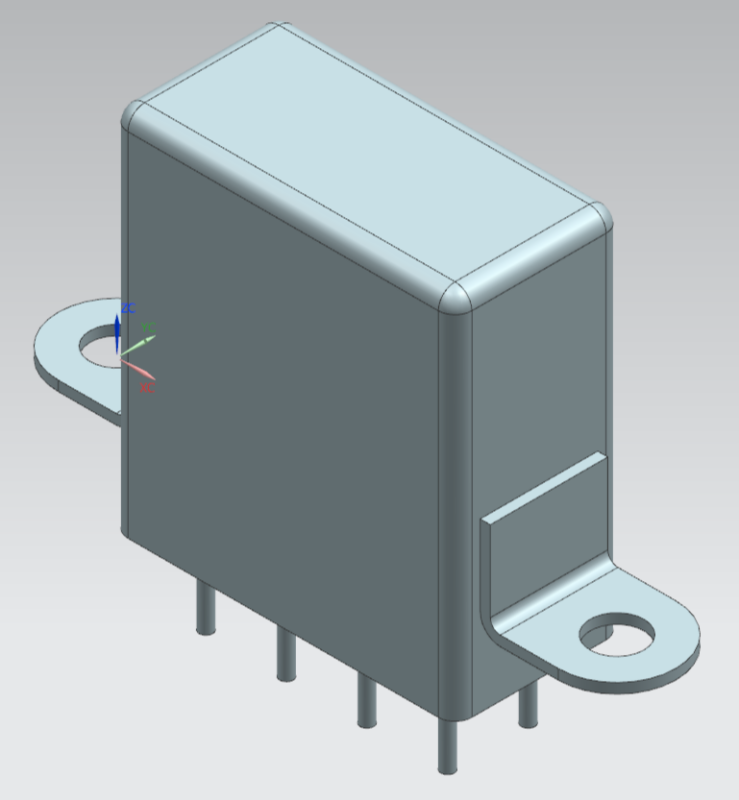 3D модель Реле РЭС-48Б РС4.590.201-01 ЯЛО.450.033ТУ