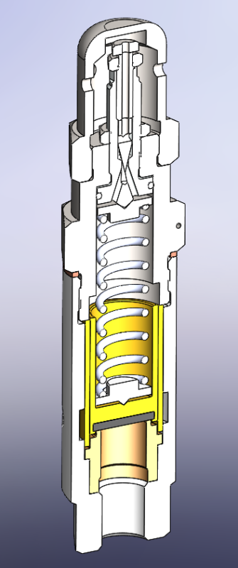 3D модель Клапан предохранительный Э-216