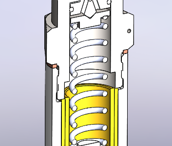 3D модель Клапан предохранительный Э-216