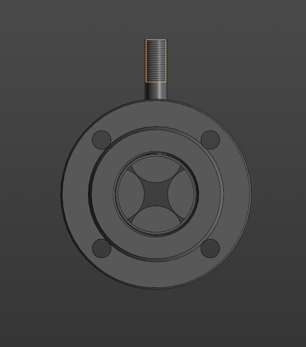 3D модель Смеситель статический вихревой СМВ 65Н (DN 65 PN 10)