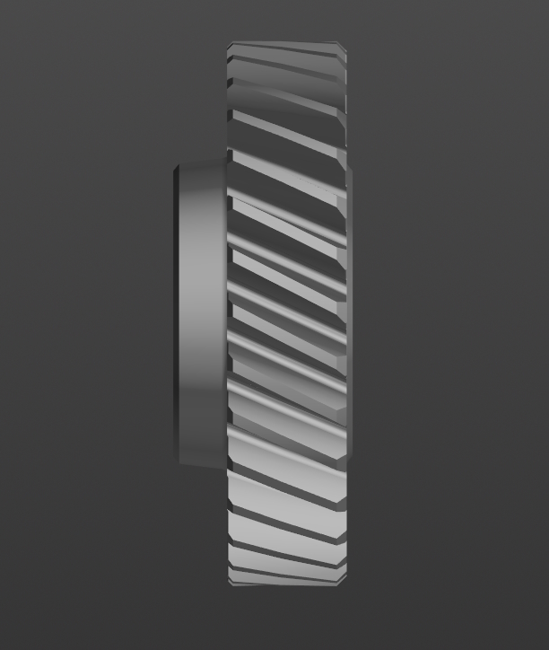 3D модель Шестерня третьей передачи промежуточного вала 120-1701051 (ЗИЛ-164)