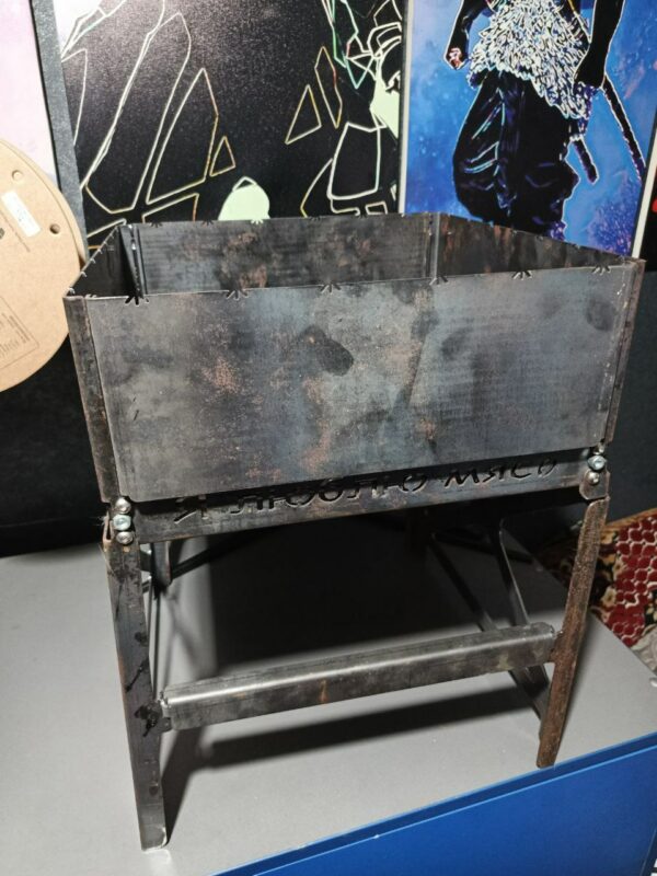 3D модель Мангал кейс высотой 440 мм