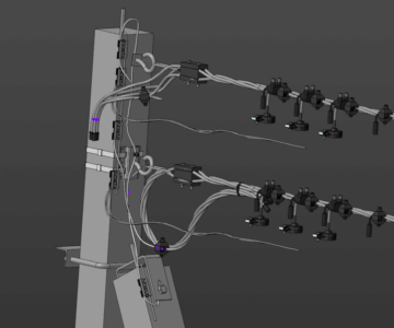 3D модель Сборка типовых узлов СИП SICAME