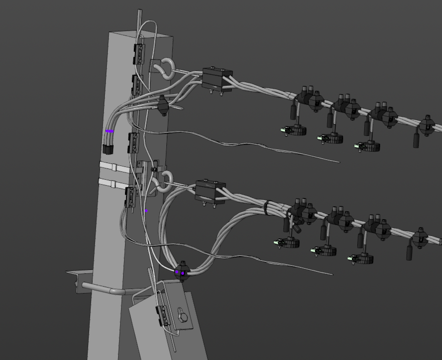 3D модель Сборка типовых узлов СИП SICAME