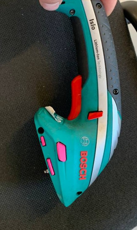 3D модель Кнопка для садовых ножниц Bosch ISIO