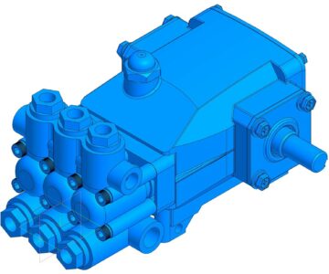3D модель Плунжерный насос 5CP3120CSS