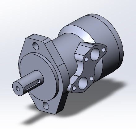 3D модель Гидромотор BMP-80CC