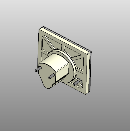 3D модель Амперметр 44L1-A