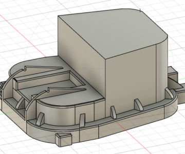3D модель Крышка фары для FORD KUGA/Escape 2011—2019