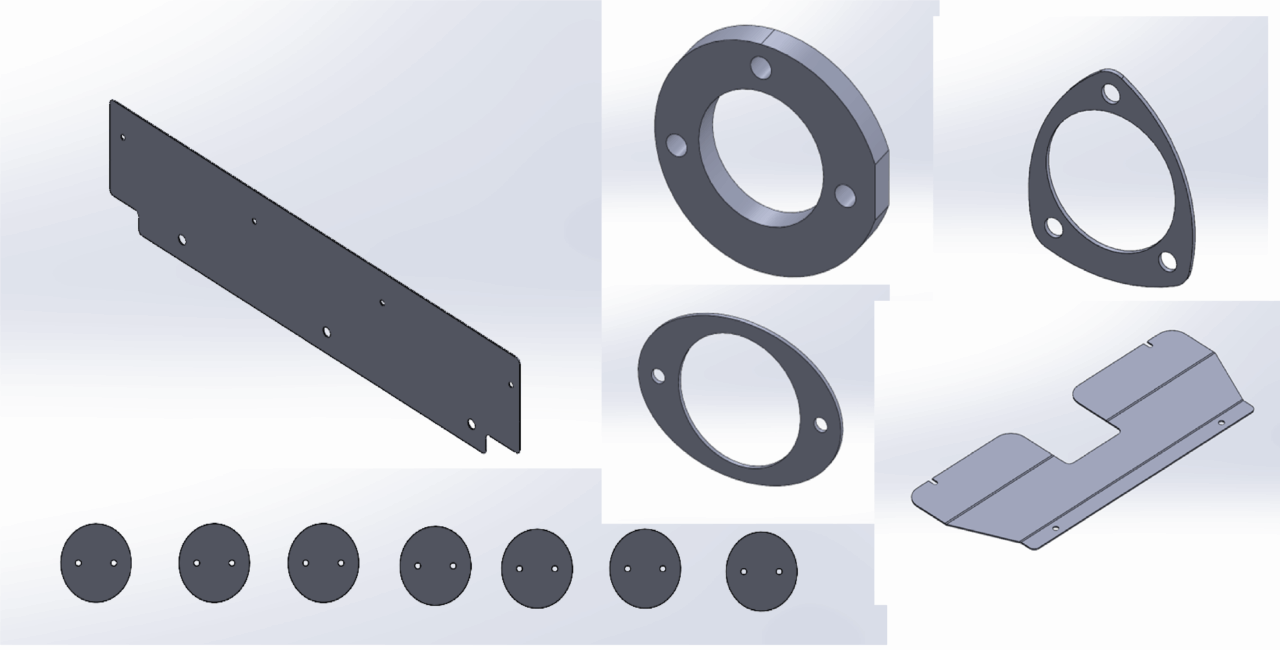 3D модель Подборка мелочевок для АВТО