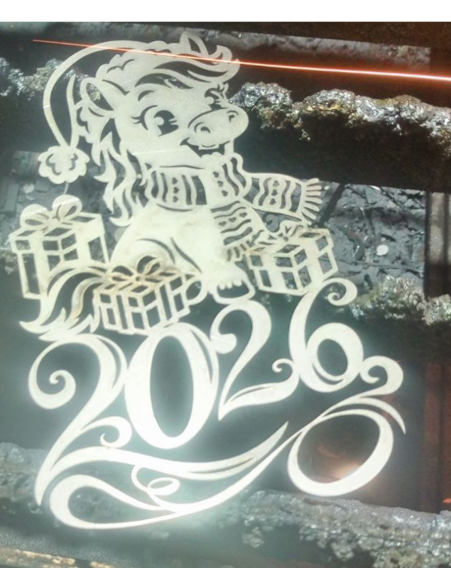 Чертеж Символ нового года 2026 -Лошадка