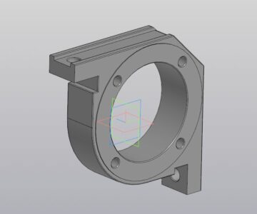 3D модель Букса подшипника 53612