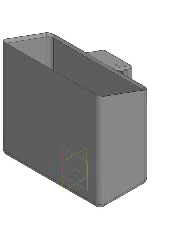 3D модель Черпак 2л для оснащения лодки ГИМС