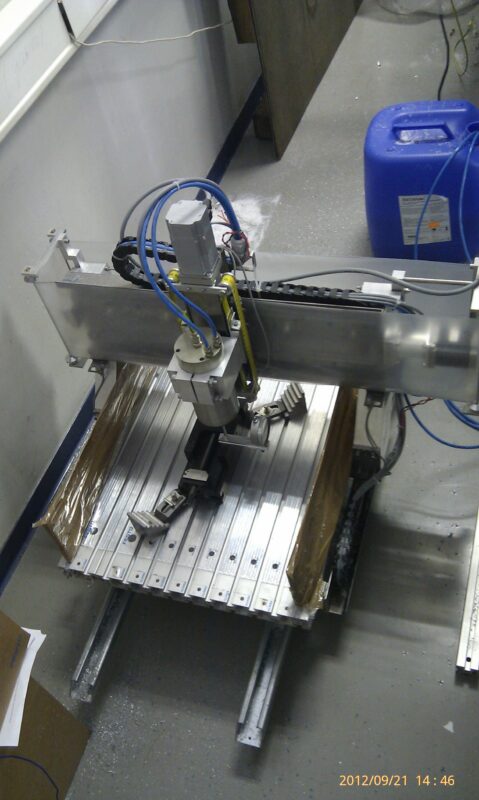 3D модель Самодельный фрезерный станок с ЧПУ под управлением Mach3