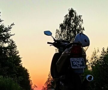 3D модель Номер на скутеры до 50 кубов.