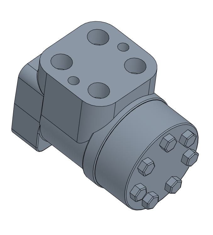 3D модель Насос дозатор 160