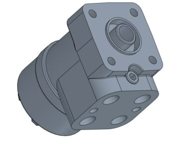 3D модель Насос дозатор 160