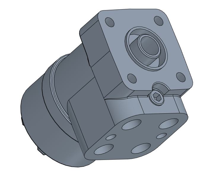 3D модель Насос дозатор 160