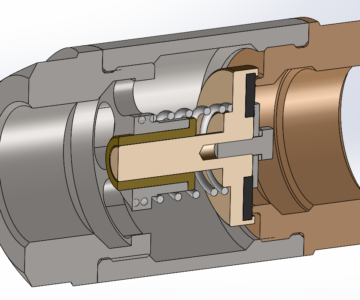 3D модель Клапан обратный Э-155