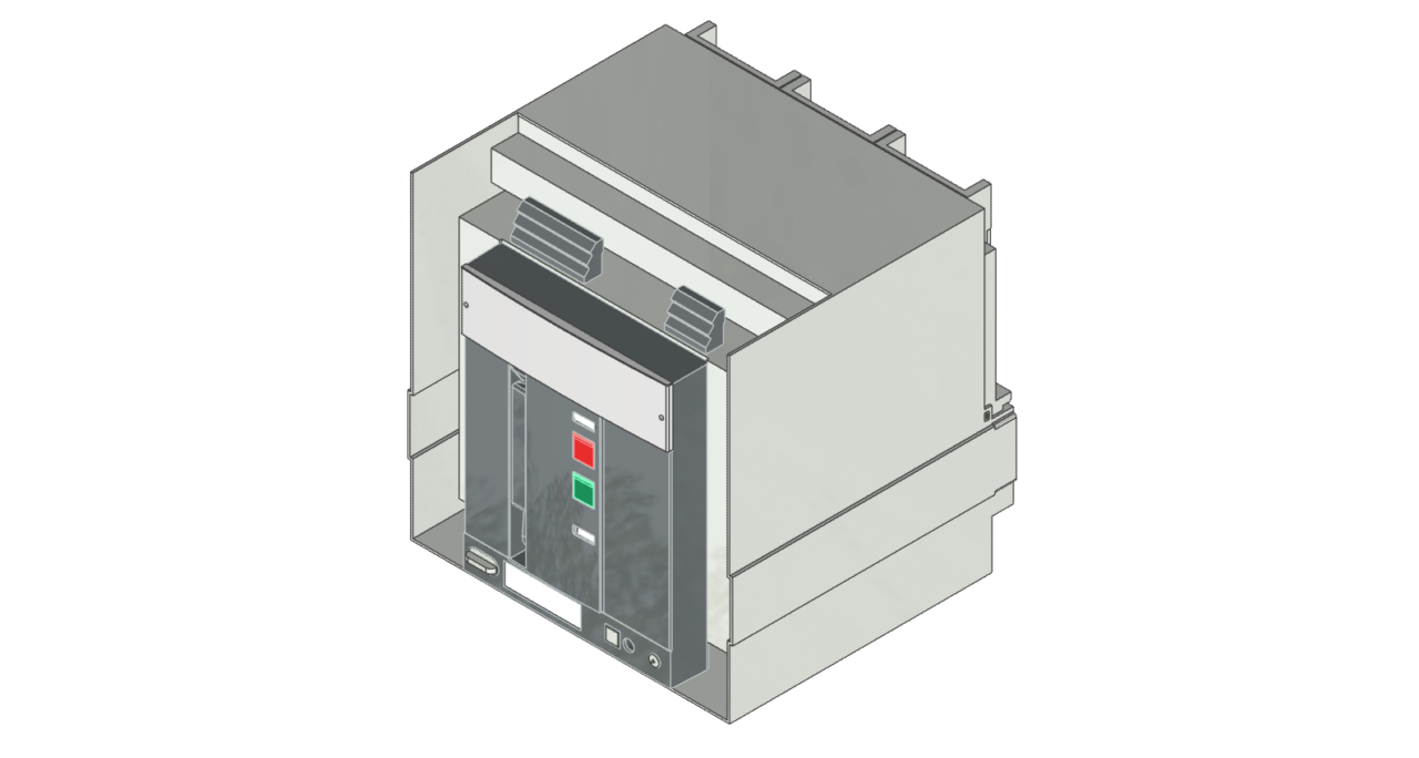 Чертеж Воздушный автоматический выключатель ABB Emax2 E4.2, 4000 А