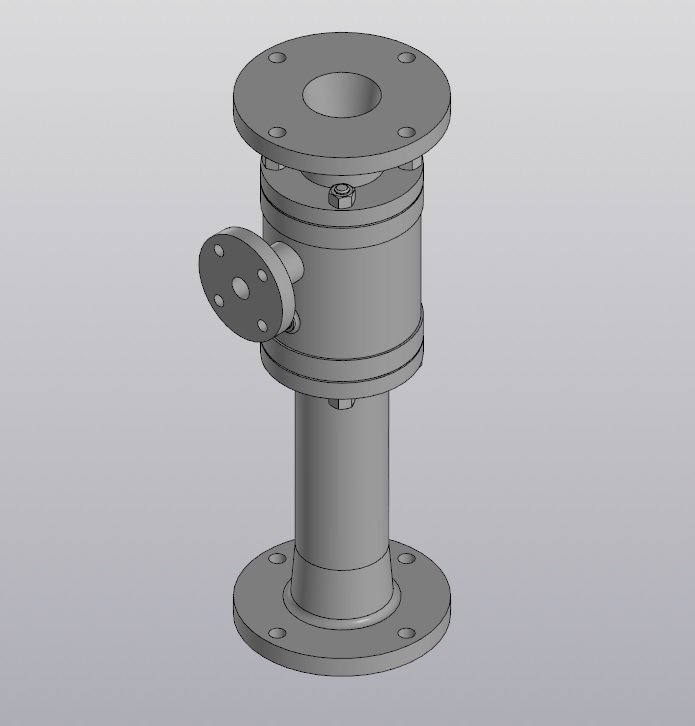 3D модель Эжектор 382.00.000 СБ